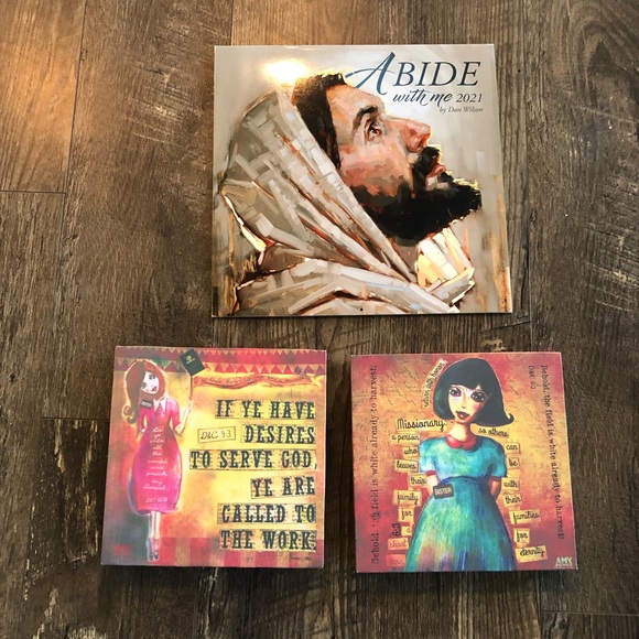 NWOT LDS Wall Hangings: SLC Temple, I Child of God - Picture 3 of 12